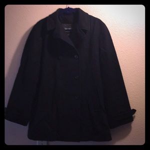 Eddie Bauer wool blend pea coat.